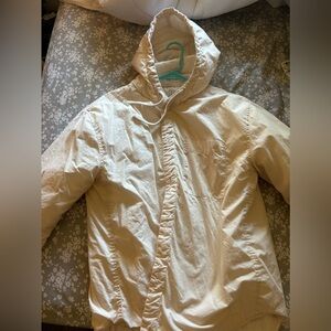 Men’s Linen puffer jacket